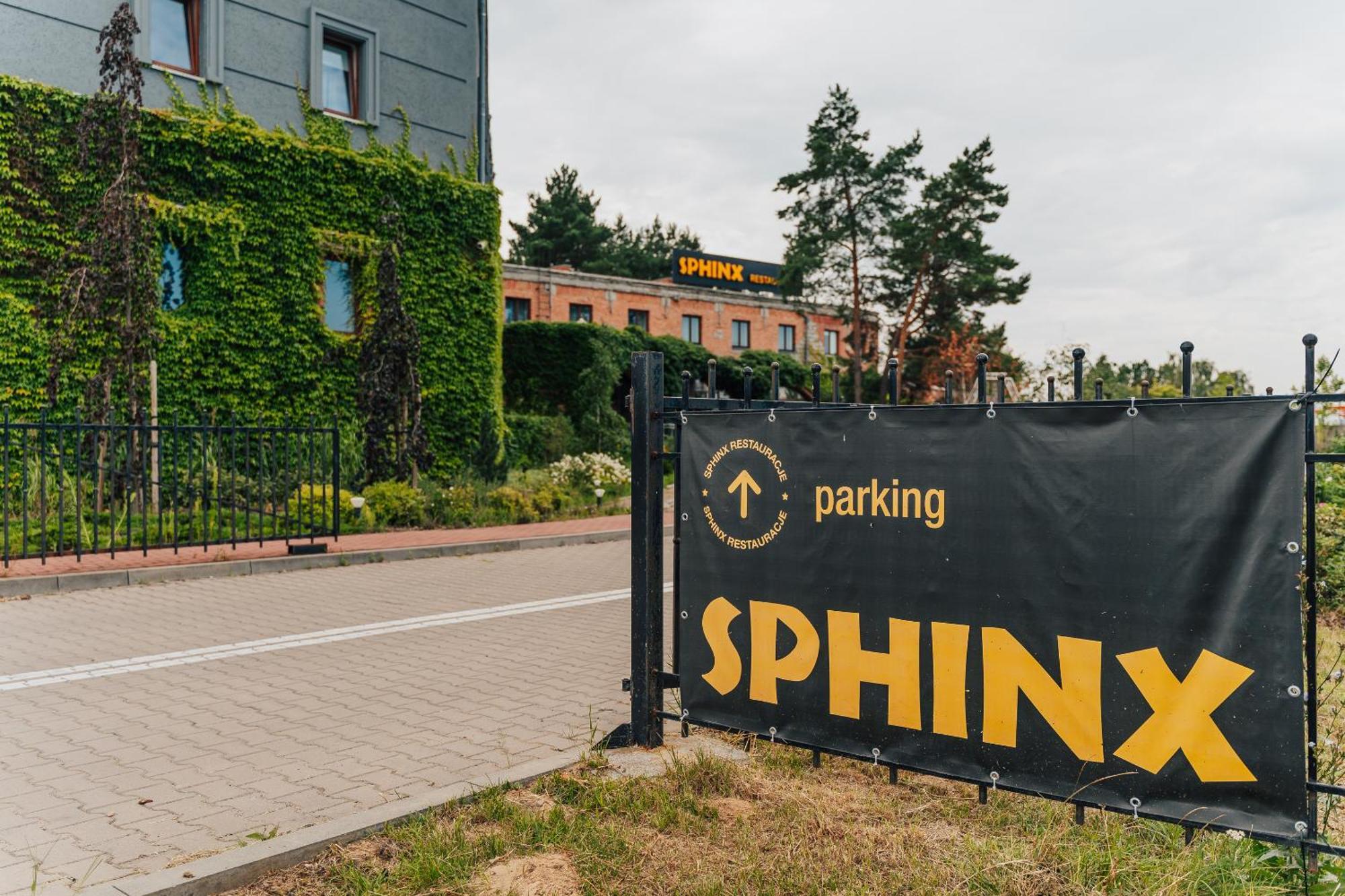 Hotel Sphinx Zabia Wola Exteriér fotografie